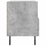 vidaXL Tables de chevet 2Pièces gris béton 40x35x47 5cm bois d’ingénierie
