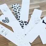 Marque-pages - Cœur léopard