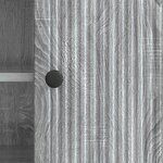 vidaXL Meuble TV 102 x 34 5 x 50 cm Sonoma gris Bois d'ingénierie