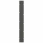 vidaXL Table à manger marron clair bois de chêne massif rectangulaire