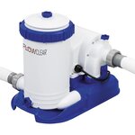 Bestway Ensemble de piscine ovale Power Steel Comfort 610x366x122 cm