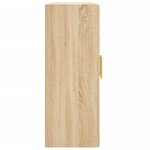vidaXL Armoire murale chêne sonoma 69 5x34x90 cm bois d'ingénierie