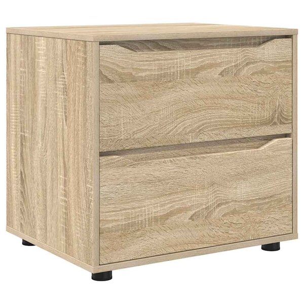 vidaXL Armoire de rangement Chêne Sonoma 60 x 48 x 57 cm
