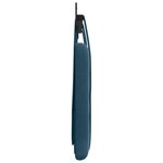 vidaXL Tête de lit suspendue Bleu Velours