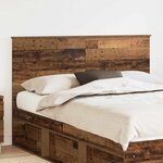 vidaXL Tête de lit Bois Ancien 150 cm Bois d'ingénierie