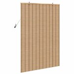 vidaXL Stores et Occultants Marron Clair 120 x 160 cm Bambou