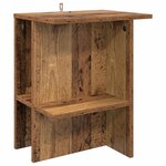 vidaXL Table basse Bois ancien 40 x 30 x 49 cm Bois d'ingénierie