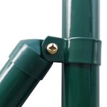 vidaXL Clôture Euro Acier 10 x 1 2 m Vert