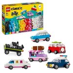 LEGO Classic - Ensemble de Construction de Véhicules Créatifs - 11036