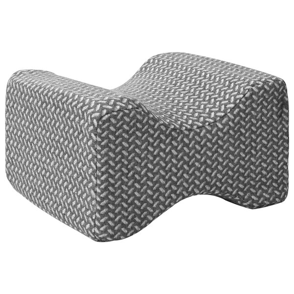 vidaXL Coussin pour genoux Gris 26 x 21 5 x 15 cm Polyester