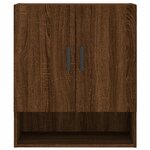 vidaXL Armoire murale chêne marron 60x31x70 cm bois d'ingénierie