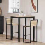 vidaXL Table de salle à manger / Table de repas Bois d'ingénierie