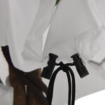 vidaXL Housses de protection pour plantes avec fermeture éclair 2 Pièces