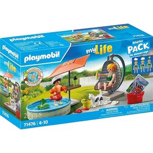 PLAYMOBIL 71476 - Maman et Enfant avec Fauteuil Suspendu