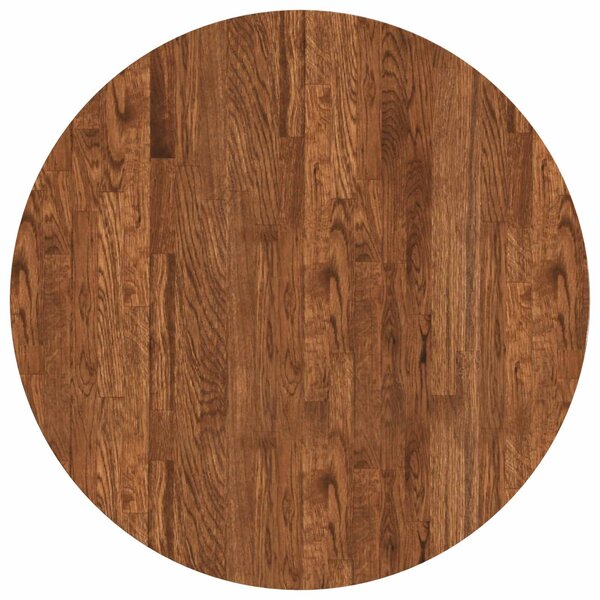 vidaXL Plateau de table Marron Clair Ø 70 x 2 5 cm