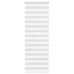 vidaXL Store zèbre blanc 70x230 cm largeur du tissu 65 9 cm polyester