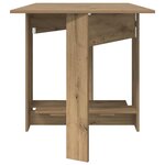 vidaXL Table à dîner 138 x 70 x 73 5 cm Bois d'ingénierie