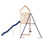 vidaXL Aire de jeux d'extérieur bois de pin massif
