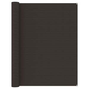 vidaXL Tapis de tente 250x350 cm Marron