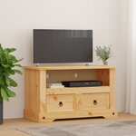 vidaXL Meuble TV Gamme Corona pin mexicain 91x43x56 cm