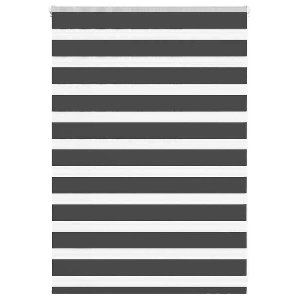 vidaXL Store zèbre noir 105x100 cm largeur du tissu 100 9 cm polyester