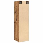 vidaXL Meuble TV vieux bois 30 5x30x110 cm bois d'ingénierie