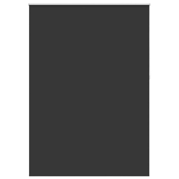 vidaXL Store enrouleur occultant 144 4 x 230 cm largeur du tissu 140 cm noir