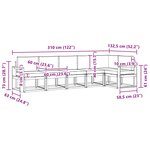 vidaXL Ensemble de canapés d'extérieur 6 pc Blanc et anthracite