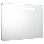 vidaXL Armoire de salle de bain à miroir LED 80x9 5x55 cm