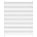 vidaXL Store plissé 110x150 cm Blanc