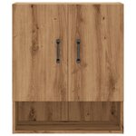 vidaXL Armoire murale chêne artisanal 60x31x70 cm bois d'ingénierie