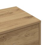 vidaXL Buffet avec 6 tiroirs chêne artisanal bois d'ingénierie