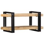 vidaXL Étagère murale 70x33x35 cm bois de manguier massif brut