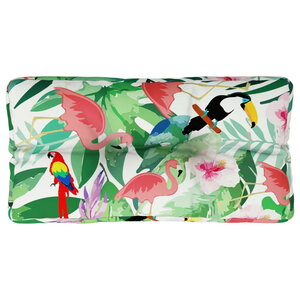 vidaXL Coussin de palette multicolore 70x40x12 cm tissu