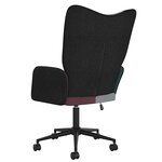 vidaXL Chaise de relaxation Patchwork Tissu