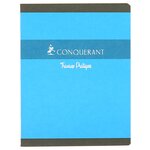 Cahier de TP 17x22cm 64p 70g/90g Grands Carreaux/Uni Blanc Coloris aléatoires CONQUÉRANT