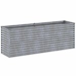 vidaXL Jardinière surélevée 196x50x69 cm Acier Corten