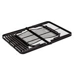 Bo-camp table de camping pliable decatur 90x60 cm aluminium