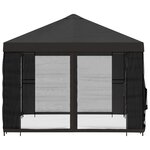 vidaXL Abri de jardin avec parois 4 × 3 m Anthracite