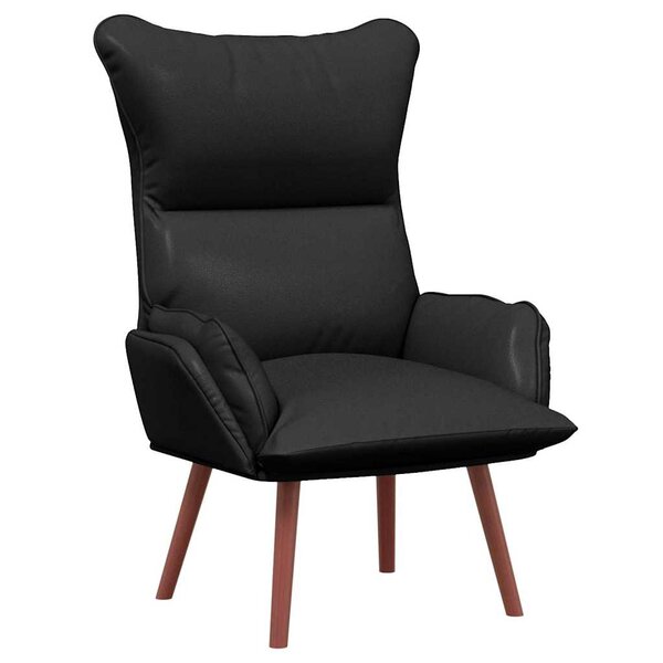 vidaXL Fauteuil relaxant Noir 69 x 74 x 93 cm Faux cuir