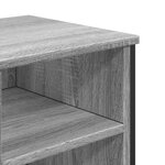 vidaXL Armoire lavabo de salle de bain sonoma gris 91x35x60 cm