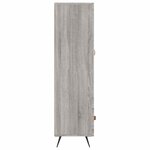 vidaXL Buffet haut sonoma gris 69 5x31x115 cm bois d'ingénierie
