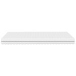 vidaXL Matelas en mousse moyennement doux 140x190 cm