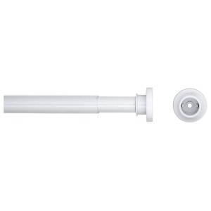 Sealskin Tringle de rideau de douche télescopique 80-130 cm blanc