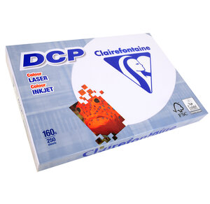 Ramette de 250 Feuilles de Papier 160g A3 420x297 mm Blanc 1843 CLAIREFONTAINE