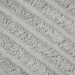 vidaXL Couvertures à jeter 6 Pièces Gris 240 x 220 cm Toison