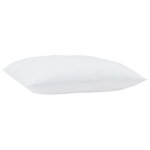 vidaXL Duvet avec Oreiller 2 Pièces Blanc 155 x 220 cm Microfibre