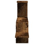 vidaXL Étagère murale chêne fumé 104x15x49 cm bois d'ingénierie
