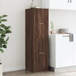 vidaXL Armoire apothicaire chêne marron 40x41x144 5 cm bois ingénierie