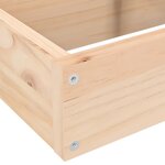 vidaXL Jardinière 4 niveaux 80 5x79x36 cm bois de pin massif
